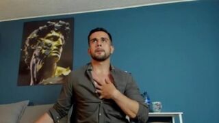 lovely boy On web camera