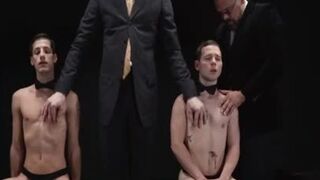 fuck-a-thon fourrape youngster Subs And fourrape taskmaster Daddies pummel nude