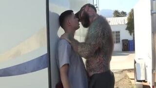 Papi Y Su Cachorro outdoors two