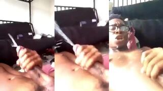 AHV - Phill big cumshots on stomach and face