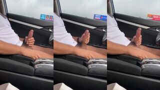 Risky wanking 60 - Wow this guy was so horny he couldn't even make it home