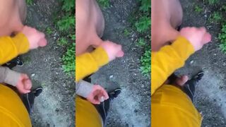 Hiking Handjob Duo