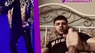 Gay Amateur: Jeune chanteur en branle