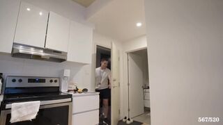 Max and Yos fuck on the sofa