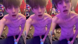 Twink Sex Toy Jerk