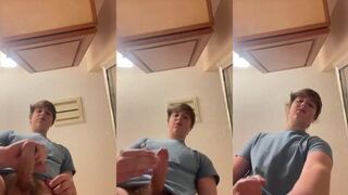 The soap burned his tip