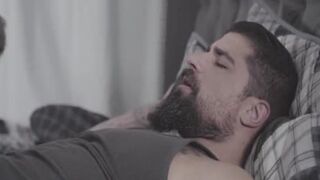 Muscled twink boy pounded by big cock daddy