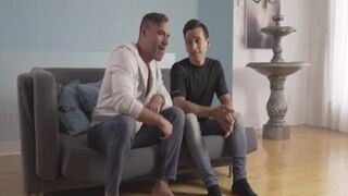 Jock fucks with big cock daddy