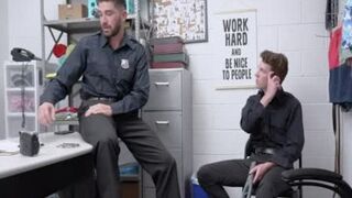 Bored Of Being Straight, Two Guards fuck Each Other