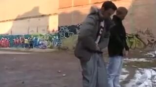 homosexual Orgie Outside